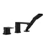 SOBRIO - Pressure Balance 3-Piece Deckmount Tub Filler with Handshower - Cartridge Included Without Rough-In -