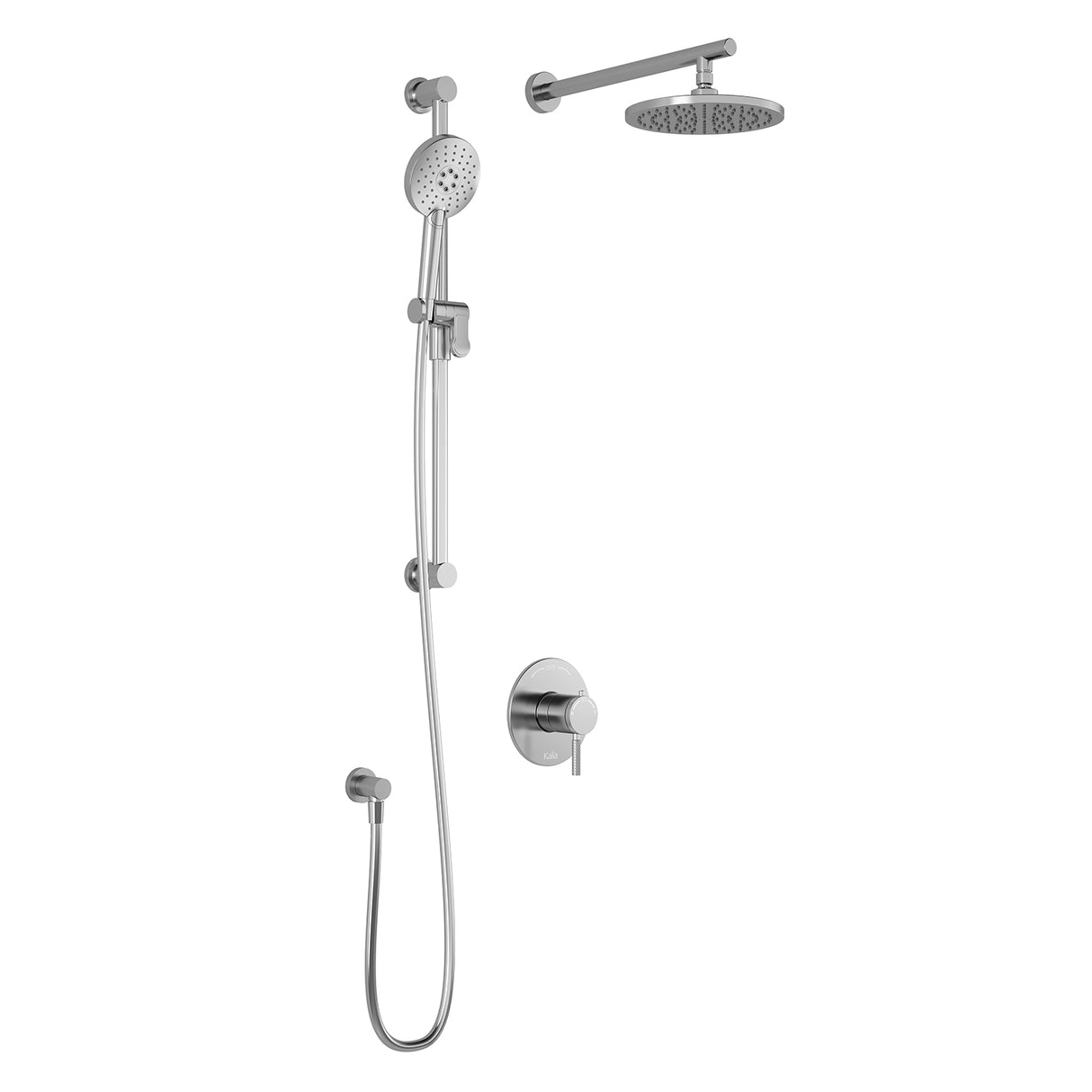 PRECISO TCD1 : AQUATONIK T/P Coaxial Shower System with Wallarm Chrome