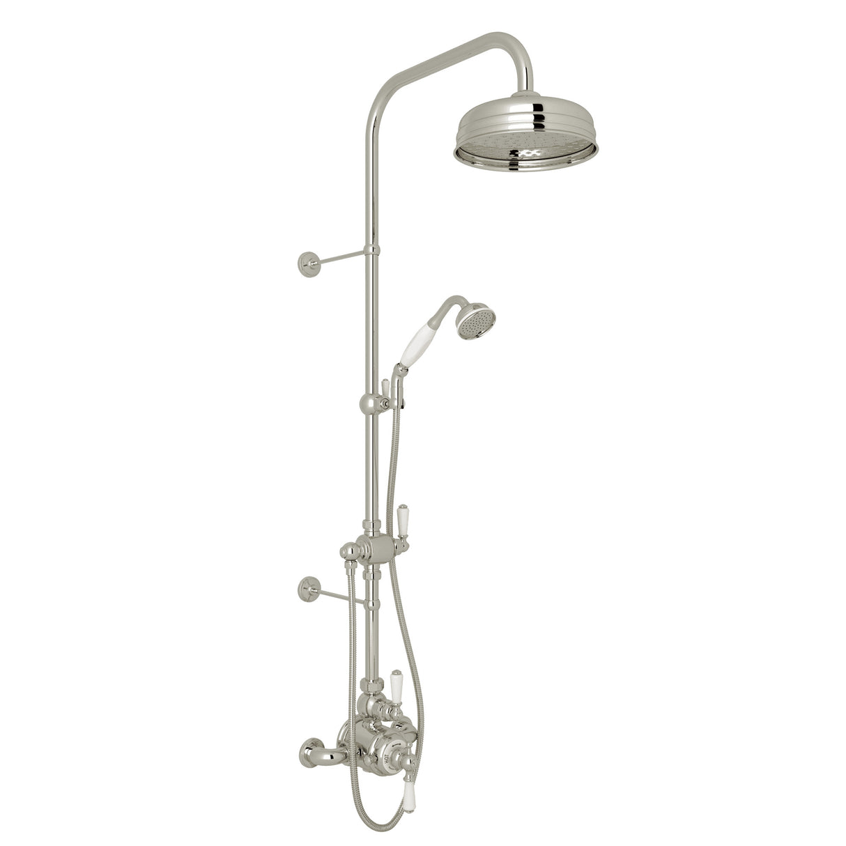 Edwardian 3/4 inch Exposed Wall-Mount Thermostatic Shower System