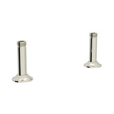 Georgian Era Bridge Faucet Straight Deck Unions