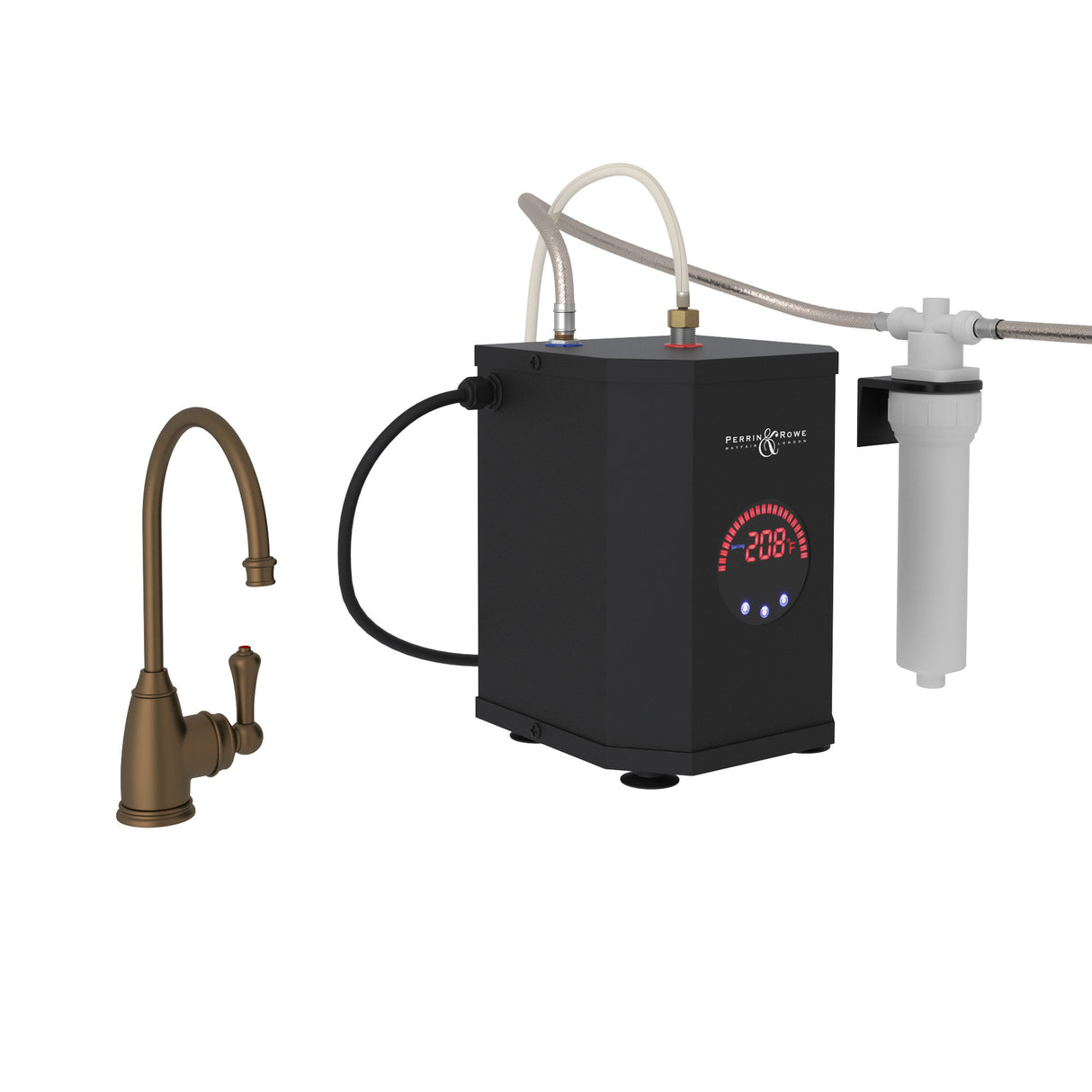 Georgian Era Hot Water Dispenser, Tank And Filter Kit