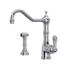 Edwardian Kitchen Faucet With Side Spray