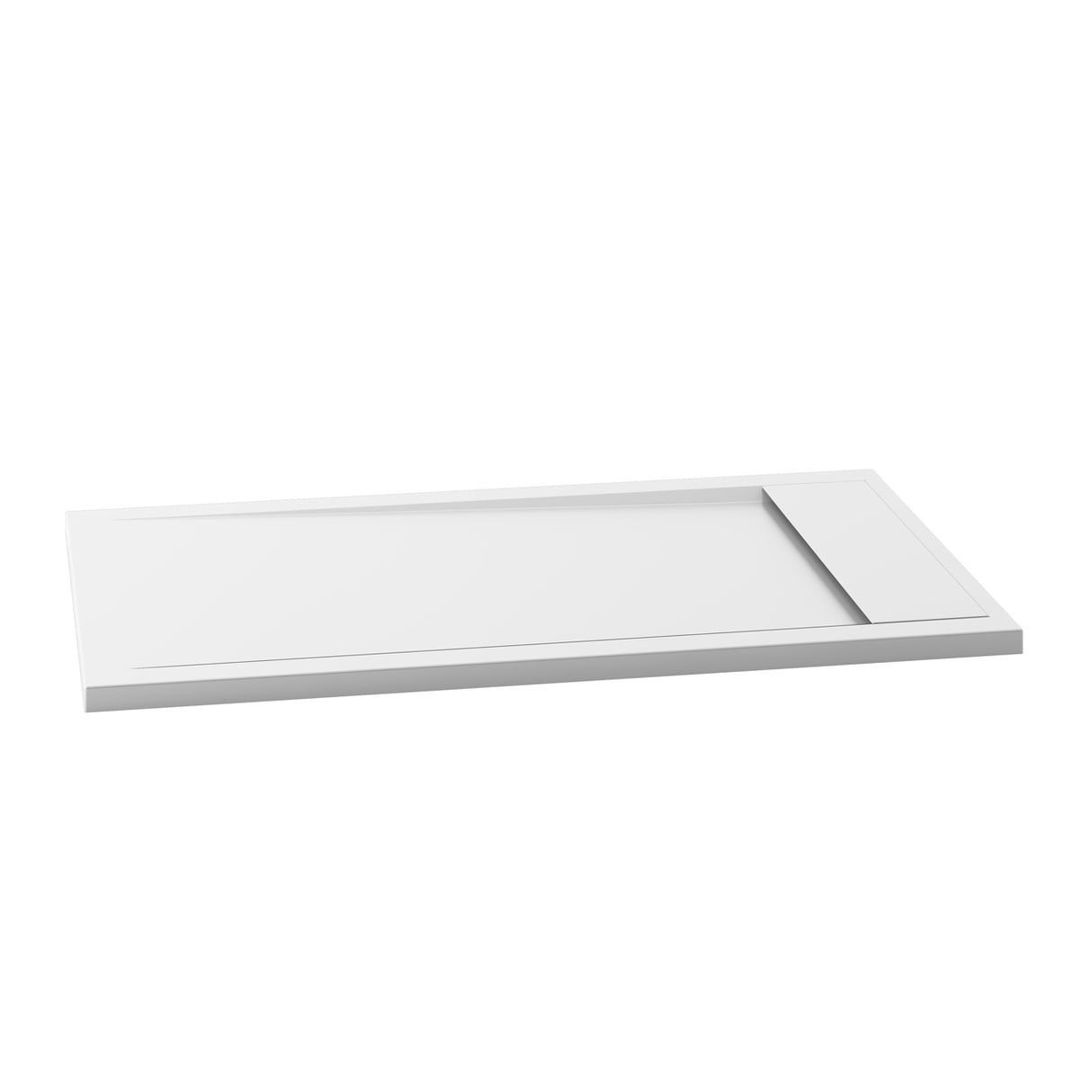 OPURE 60x36 Rectangular Acrylic Shower Base 60x36 (Aluminium Tiling Flange Kit Included)