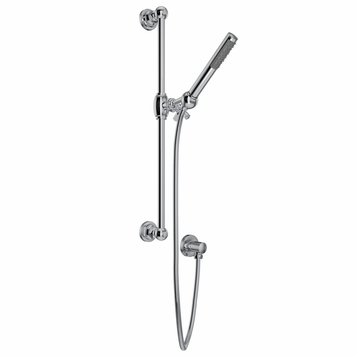 Handshower Set With 21" Slide Bar And Single Function Handshower Akit8073xm