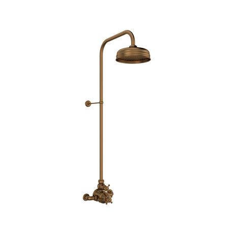 Georgian Era 3/4" Exposed Wall Mount Thermostatic Shower System