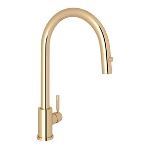 Perrin & Rowe Holborn Pull-Down Kitchen Faucet C-Spout - image 2