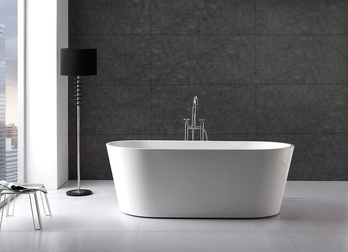 Calypso Freestanding Acrylic Bath – Available Sizes 60“, 63” And 67”