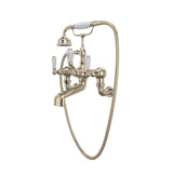 Edwardian Exposed Wall-mount Tub Filler