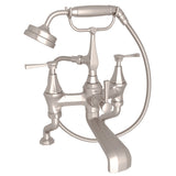 Deco Exposed Deck-mount Tub Filler