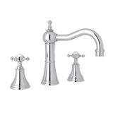 Georgian Era Widespread Lavatory Faucet With Column Spout