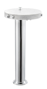 Floormount tub filler with hidden handshower