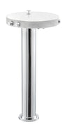 Floormount tub filler with hidden handshower