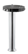 Floormount tub filler with hidden handshower
