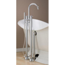 CONTEMPORARY Dual-Post Free-Standing Tub Filler 7565