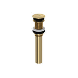 Push Drain Without Overflow 5445