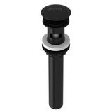 Push Drain With Overflow 5447