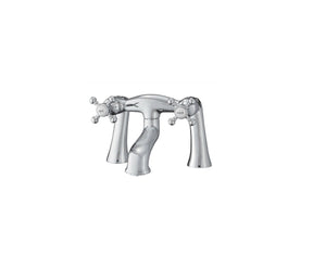 5100 SERIES Basic Offset Deck-Mount Tub Filler - Cross Handles 5140