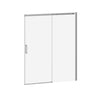 VIVIO Alcove Sliding Shower Door 2 Panels 60 inchesx75 inches Clear Duraclean Glass