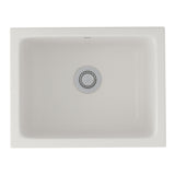 Allia™ 24" Fireclay Single Bowl Undermount Kitchen Or Laundry Sink