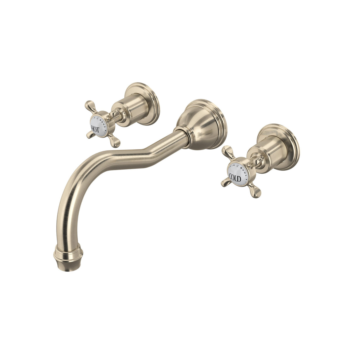 Edwardian Wall-mount Tub Filler