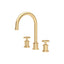 Armstrong Widespread Lavatory Faucet With C-Spout