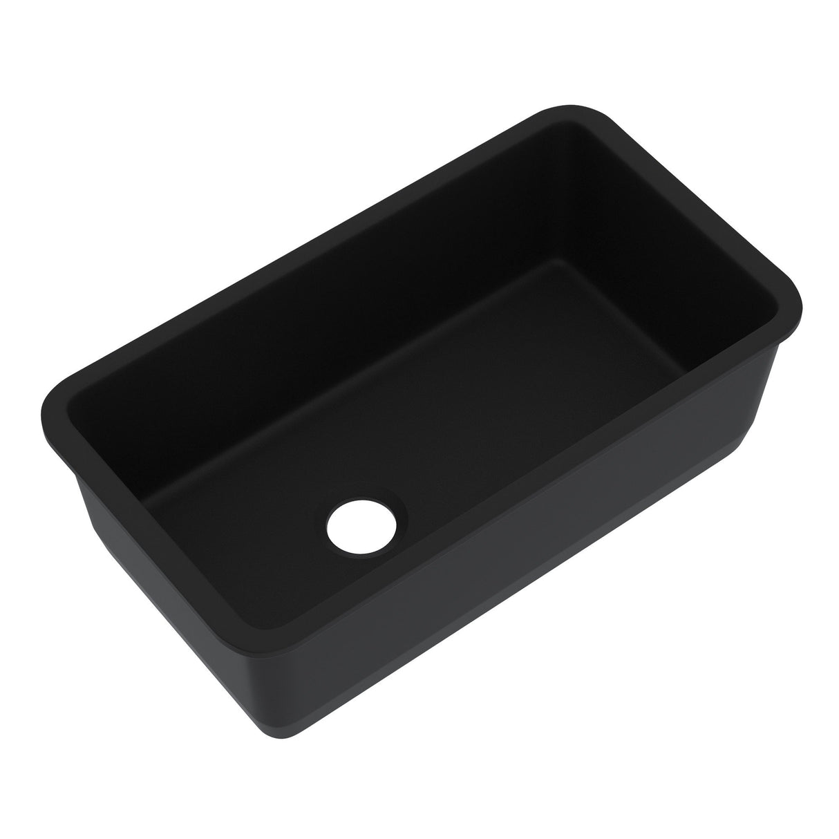 Allia™ 34" Fireclay Single Bowl Undermount Kitchen Sink