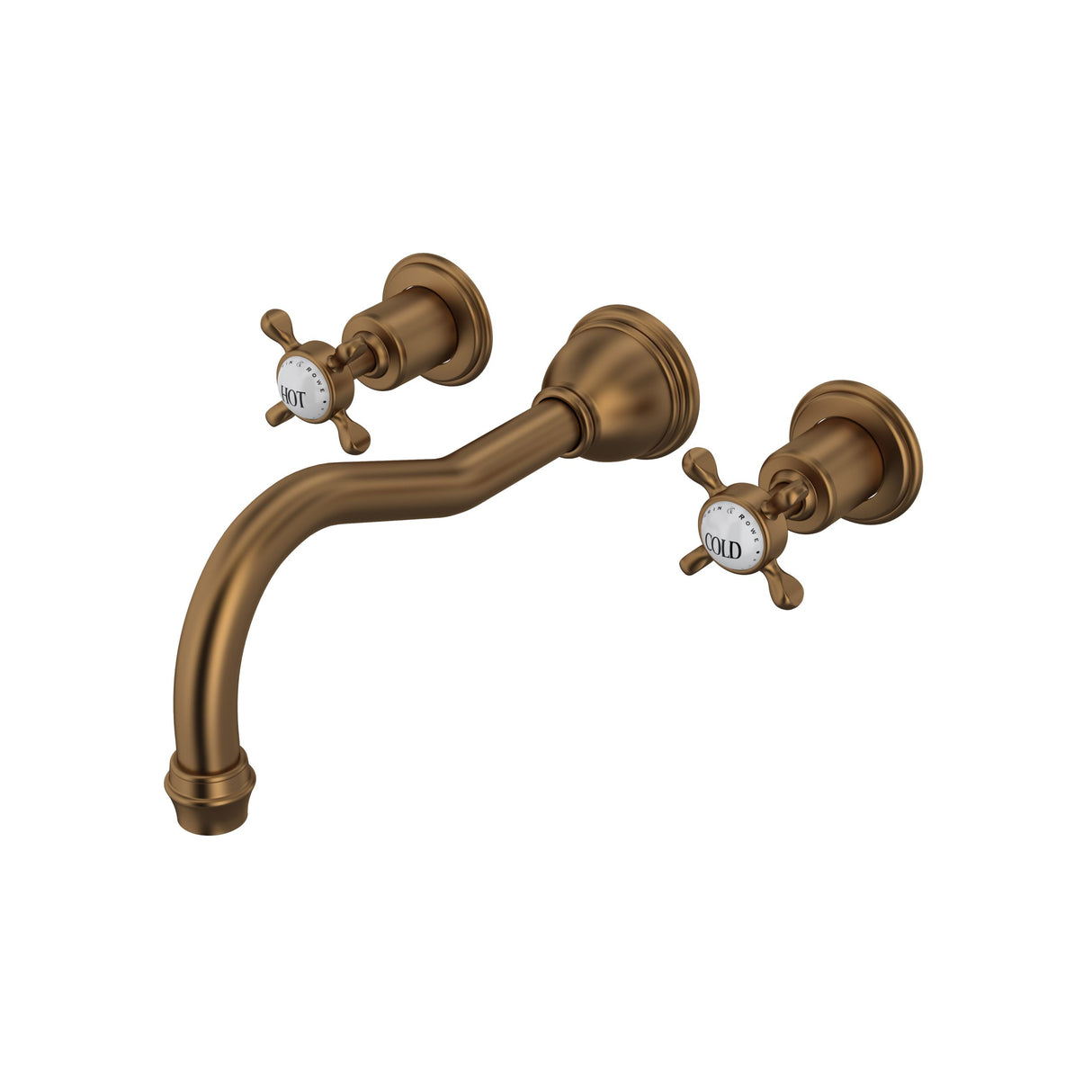 Edwardian Wall-mount Tub Filler