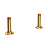 Georgian Era Bridge Faucet Straight Deck Unions