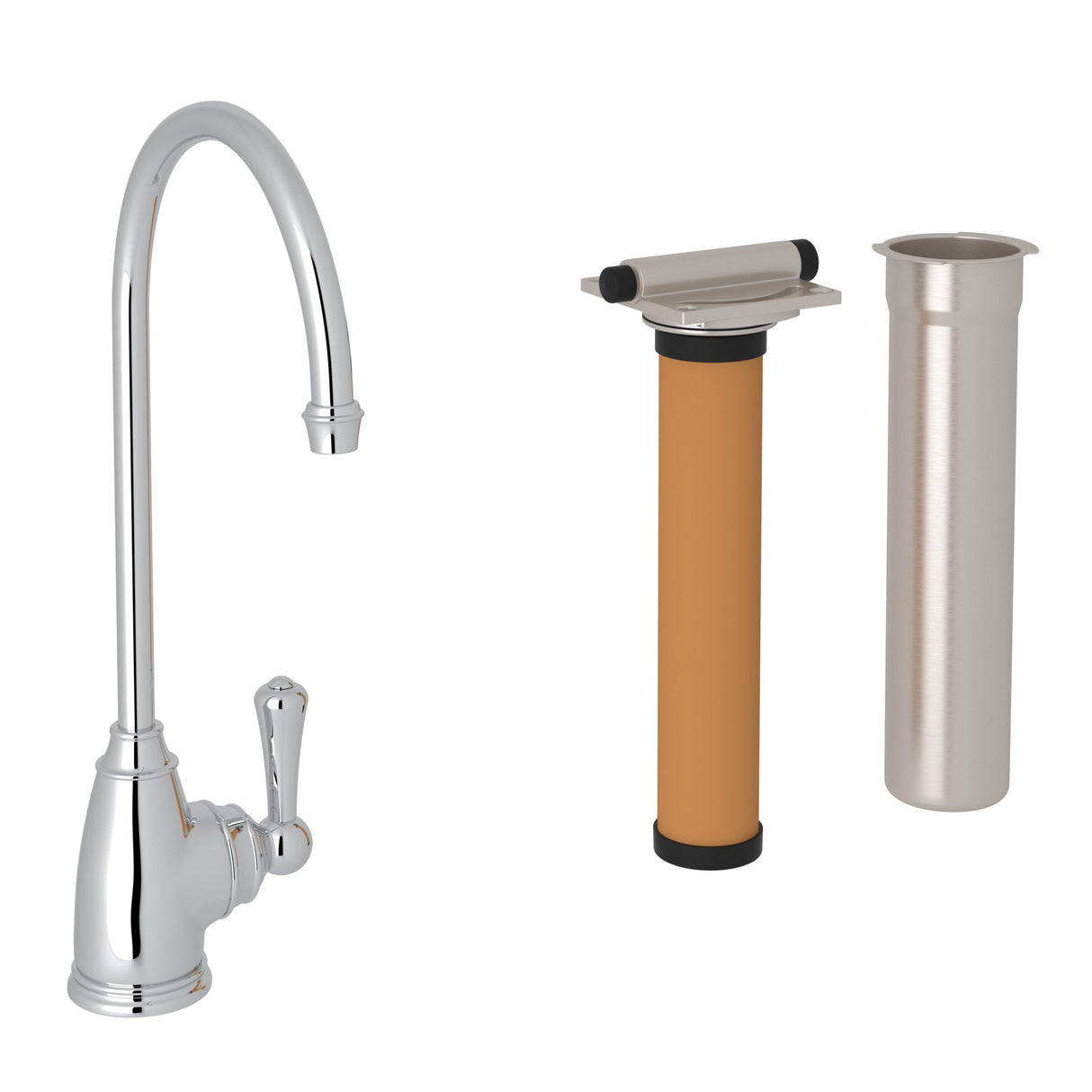 Georgian Era Filter Kitchen Faucet Kit