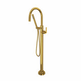 Lombardia® Single Hole Floor-mount Tub Filler Trim