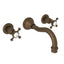 Georgian Era Wall Mount Lavatory Faucet Trim