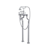 Edwardian Floor-mount Tub Filler