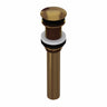 Push Drain Without Overflow 5445
