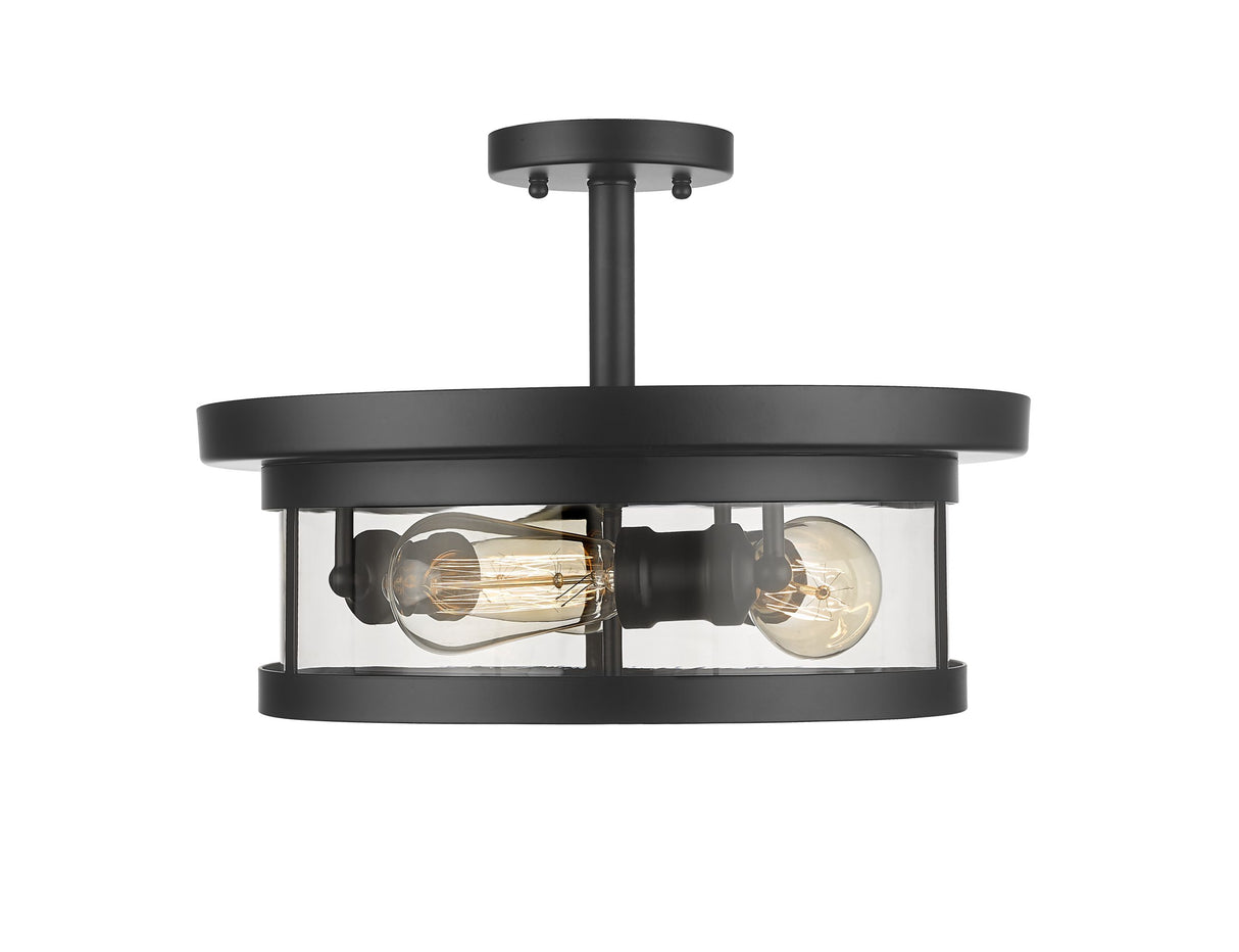 Semi Flush Mount YS22137-3SF-BLK