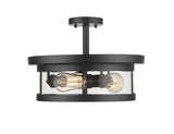 Semi Flush Mount YS22137-3SF-BLK
