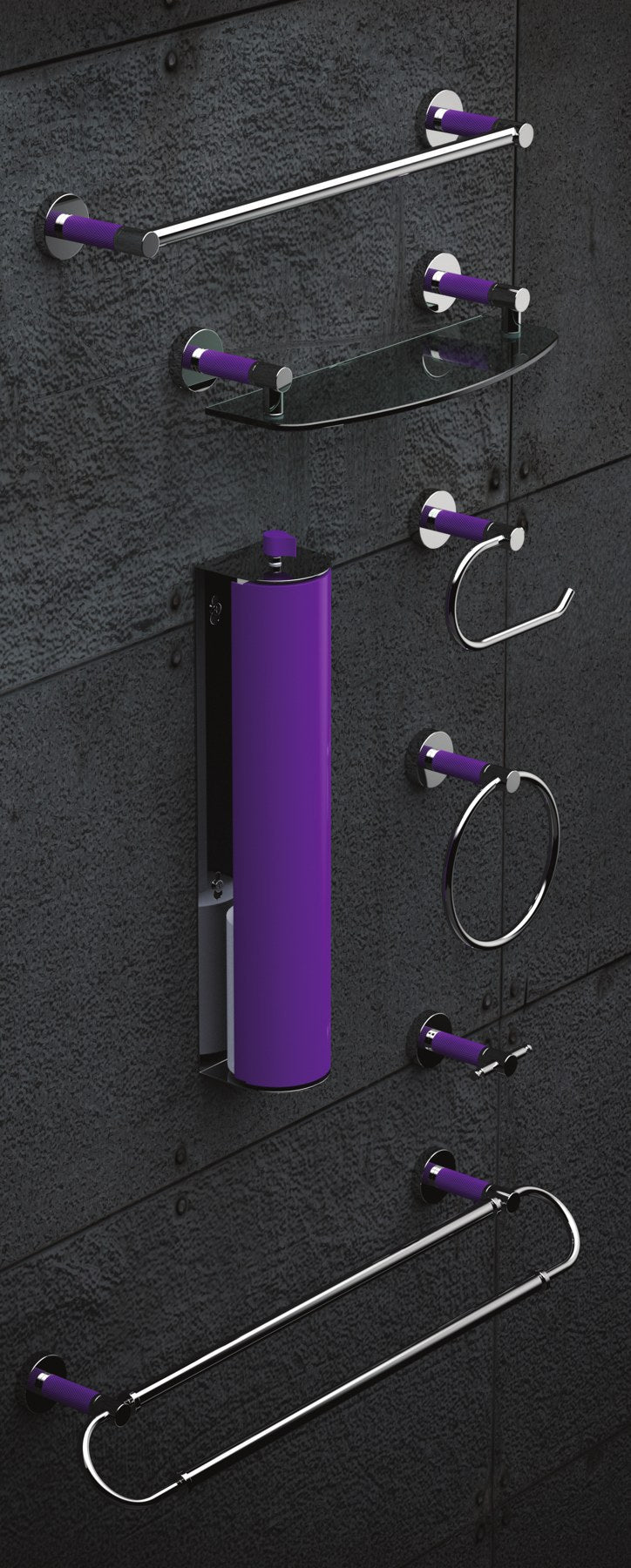Rubinet H2O 30" Towel Bar (7CHO0)