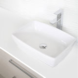 STYLISH 19 inch Rectangular Vessel Bathroom Sink