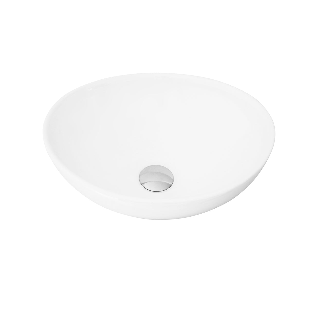 STYLISH 15 inch Oval Vessel Bathroom Sink