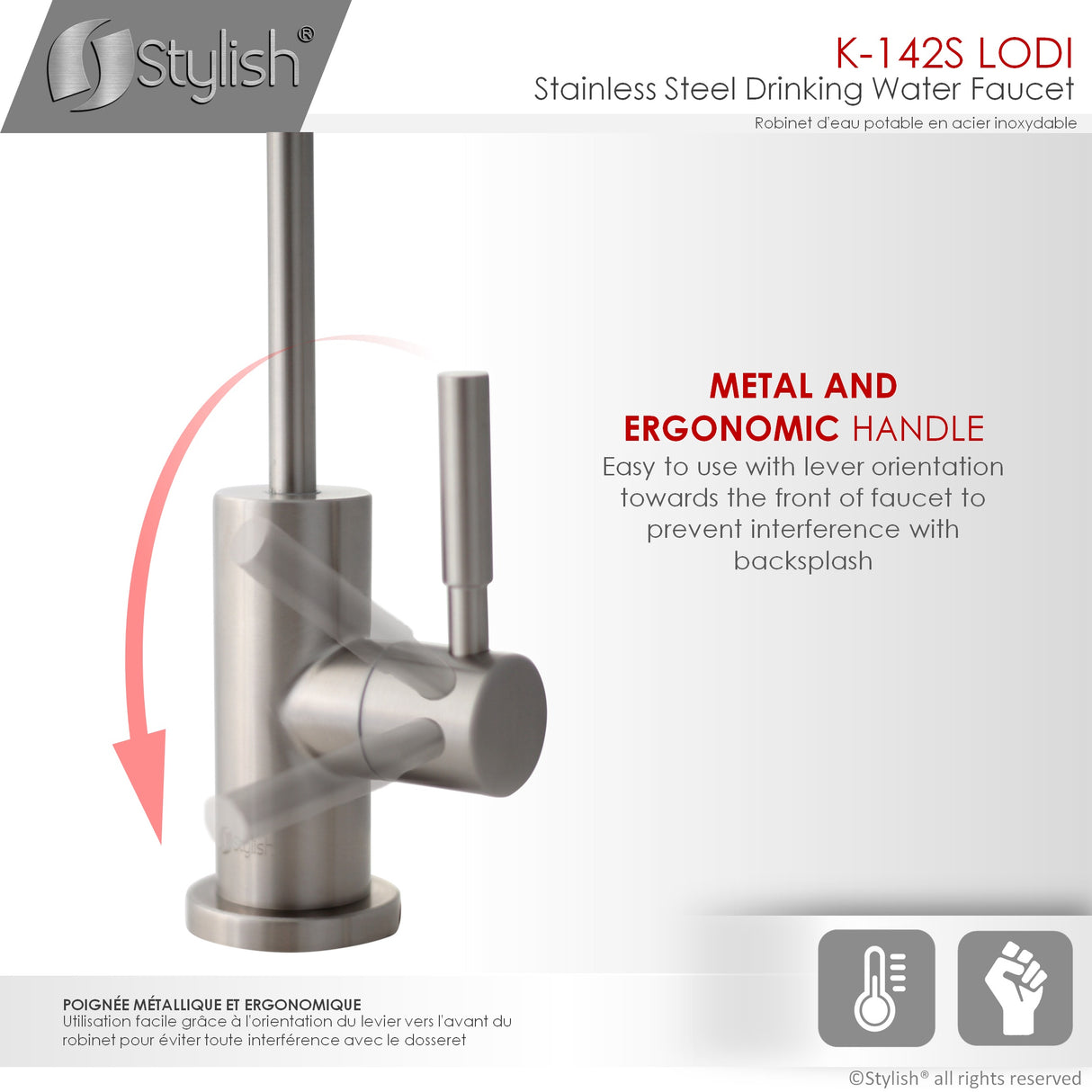 STYLISH Kitchen Sink Drinking Water Tap Faucet