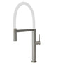 STYLISH Stainless Steel Single Handle Pull Out Dual Mode Kitchen Sink Faucet with Spout Hose
