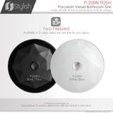 STYLISH 16 inch Round Ceramic Vessel Bathroom Sink