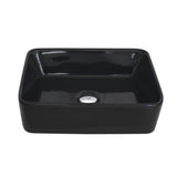 STYLISH 18 inch Rectangular Vessel Bathroom Sink