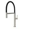 STYLISH Stainless Steel Single Handle Pull Out Dual Mode Kitchen Sink Faucet with Spout Hose
