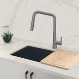 STYLISH Kitchen Sink Faucet Single Handle Pull Down Dual Mode Lead Free