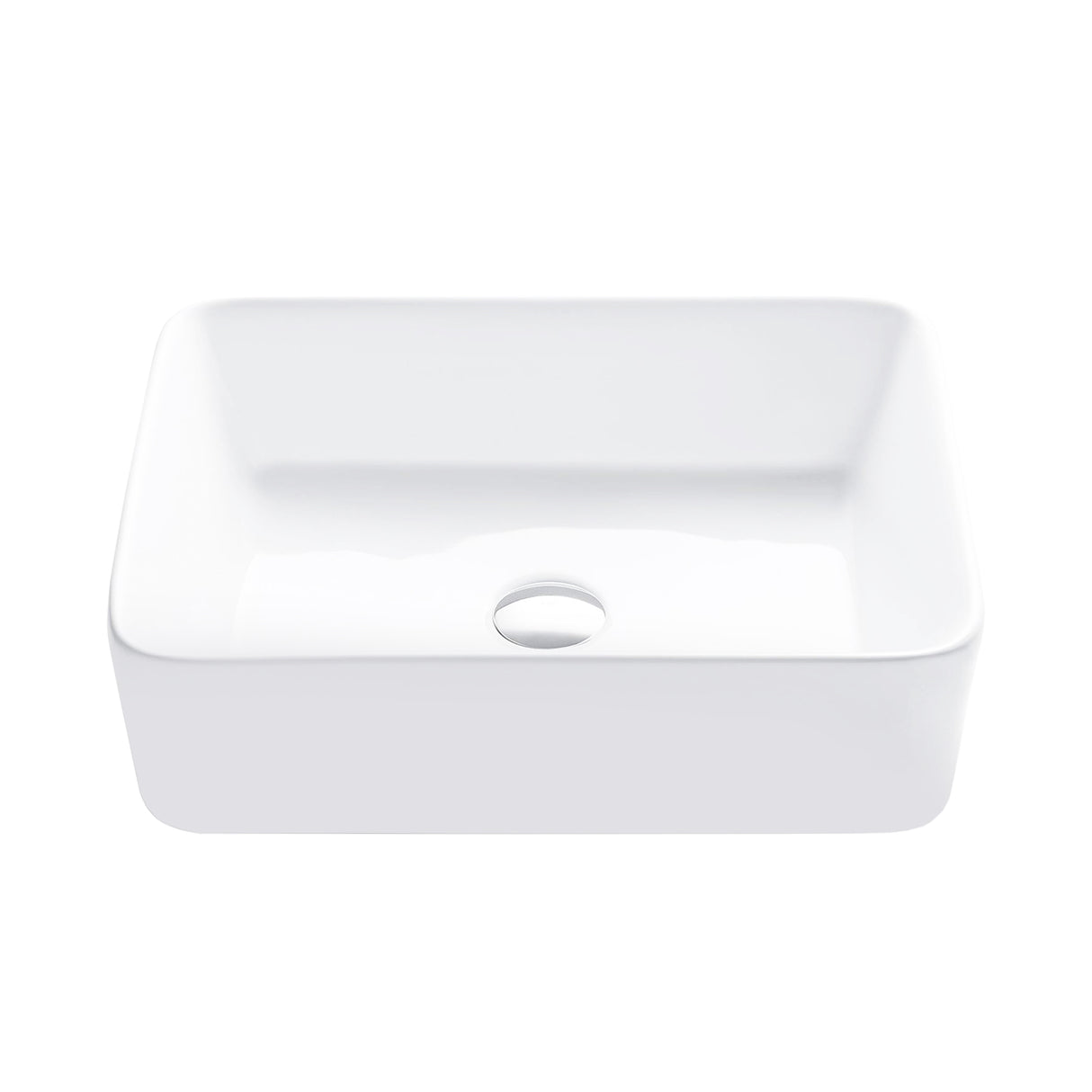 STYLISH 18 inch Rectangular Vessel Bathroom Sink