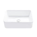 STYLISH 18 inch Rectangular Vessel Bathroom Sink