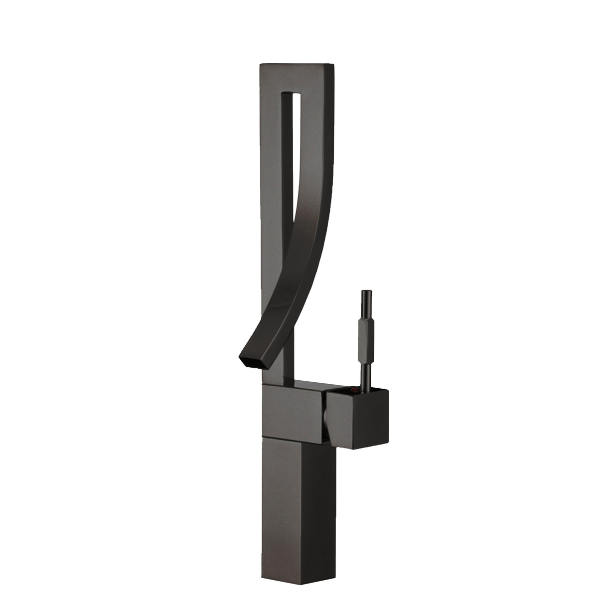 STYLISH Single Handle Bathroom Faucet for Single Hole Brass Vessel Mixer Tap