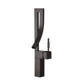 STYLISH Single Handle Bathroom Faucet for Single Hole Brass Vessel Mixer Tap