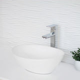 STYLISH 15 inch Oval Vessel Bathroom Sink