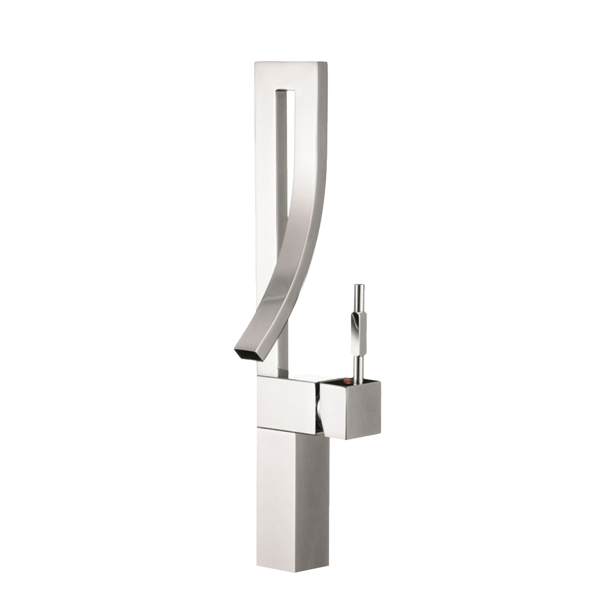 STYLISH Single Handle Bathroom Faucet for Single Hole Brass Vessel Mixer Tap